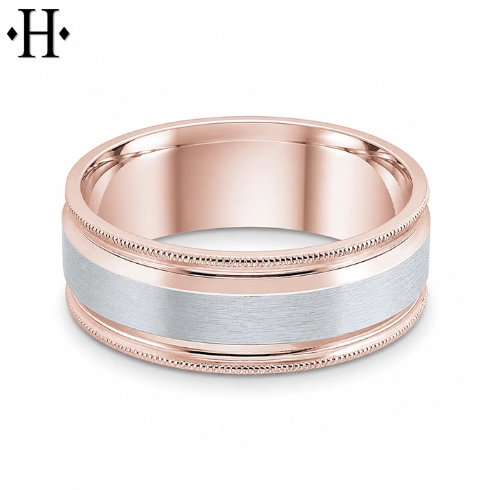Classic Carved Ring 8mm