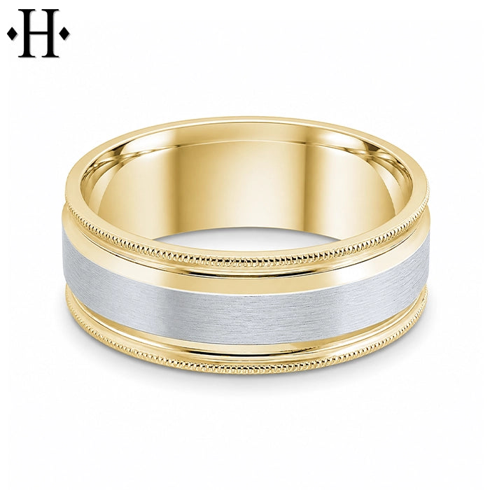 Classic Carved Ring 8mm
