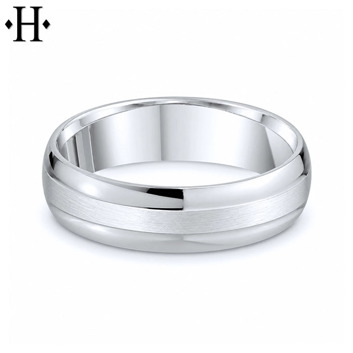 Classic Carved Ring 6mm