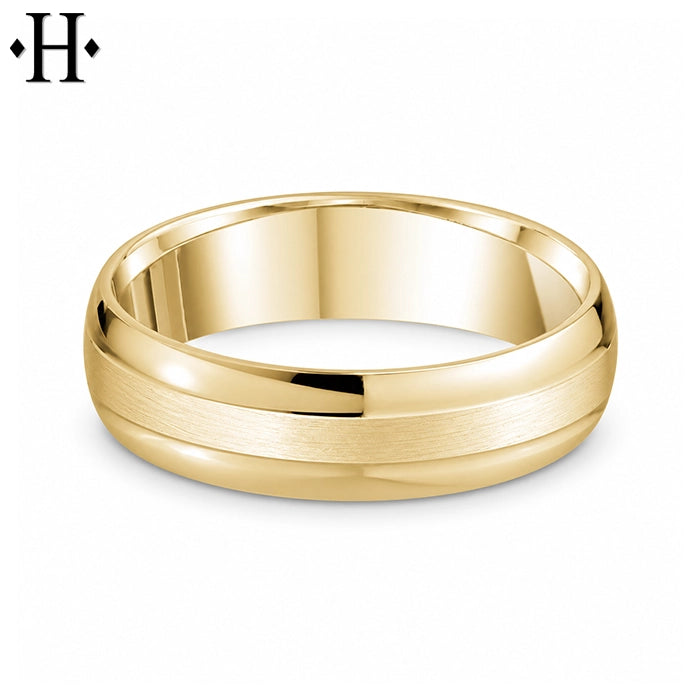 Classic Carved Ring 6mm