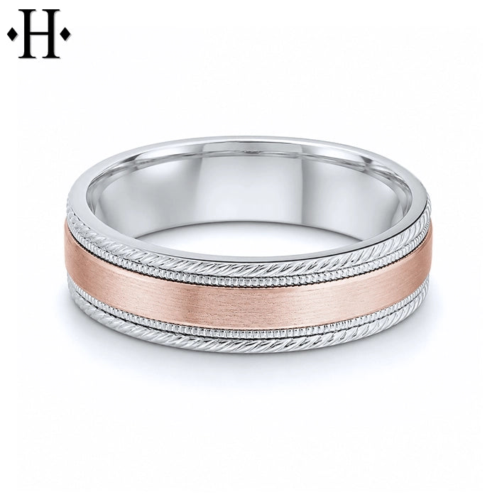 Classic Carved Ring 6mm