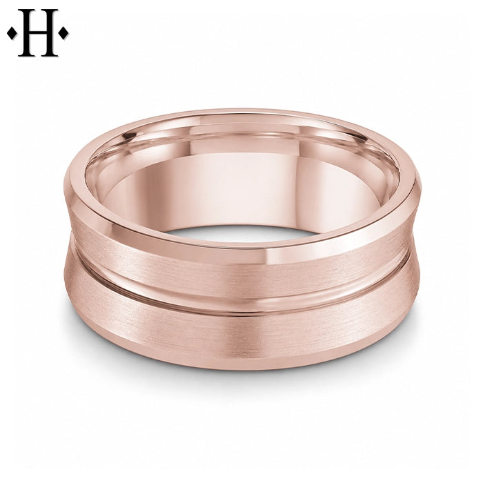 Classic Carved Ring 8mm