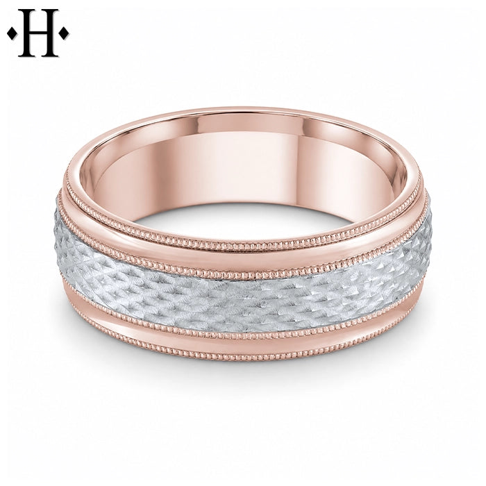 Classic Carved Ring 8mm