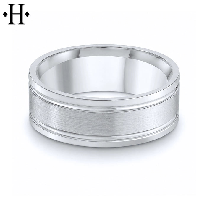 Classic Carved Ring 8mm