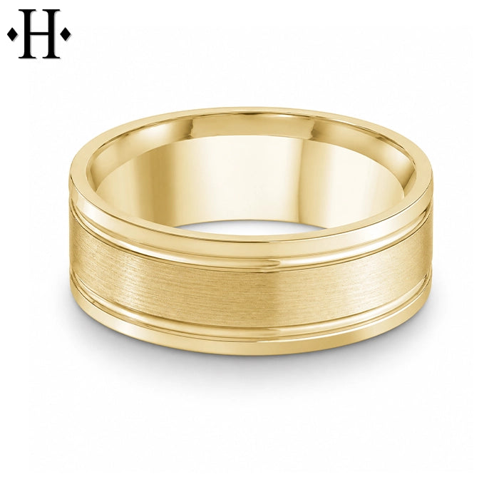 Classic Carved Ring 8mm