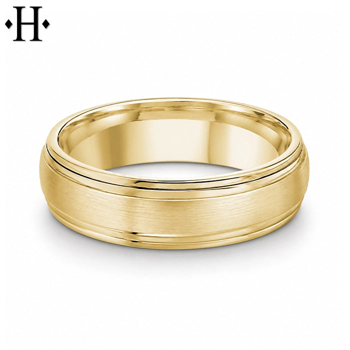 Classic Carved Ring 6mm