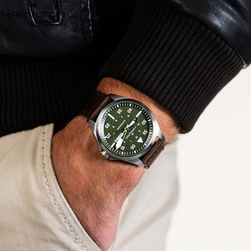 Khaki Aviation Pilot Automatic 42mm