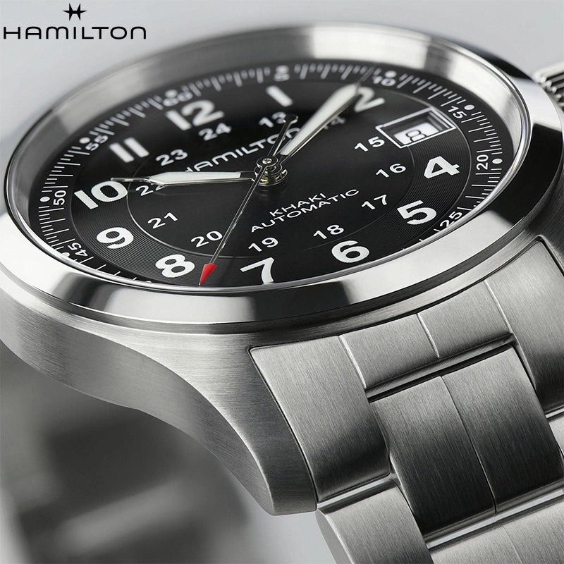 Hamilton Watch Khaki Field Automatic 42mm H70515137 Heinrichs Jewellery