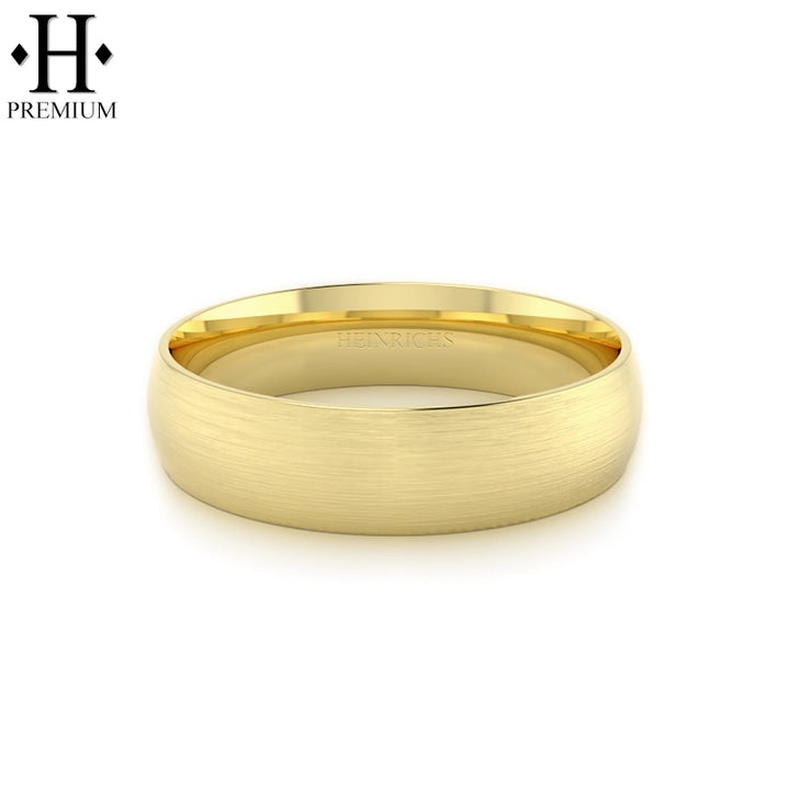 Premium Round Satin Ring 6mm