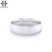 Premium Round Satin Ring 7mm