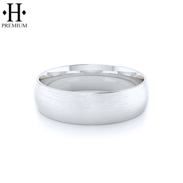 Premium Round Satin Ring 7mm