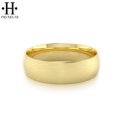 Premium Round Satin Ring 7mm