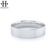 Premium Flat High Polish Ring 5mm