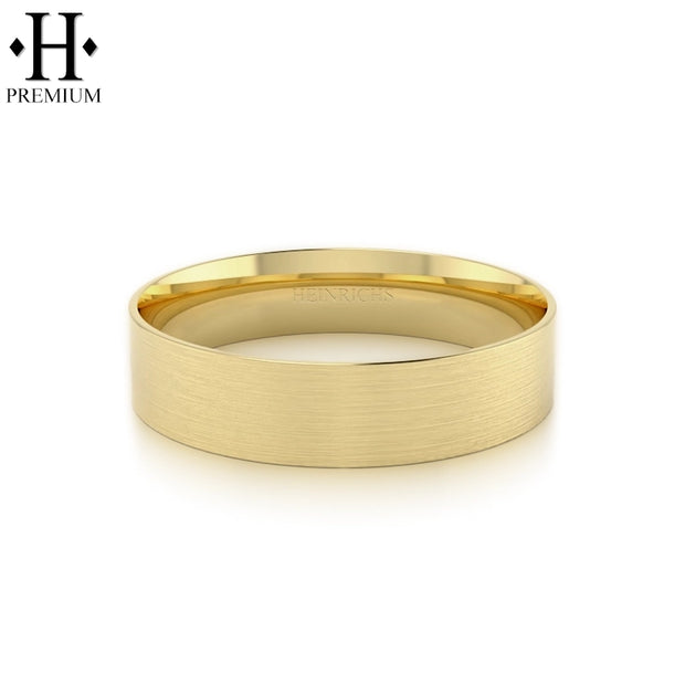 Premium Flat Satin Ring 5mm