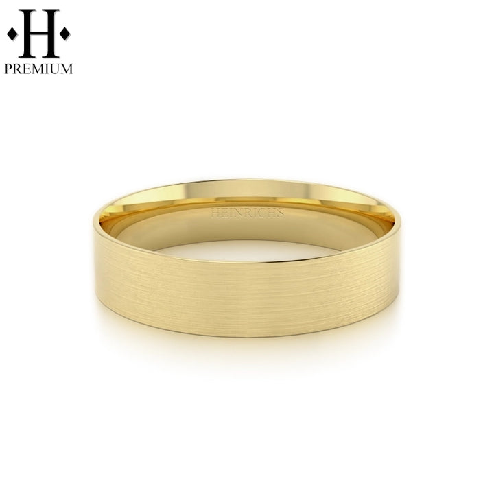 Premium Flat Satin Ring 5mm