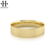 Premium Flat High Polish Ring 5mm
