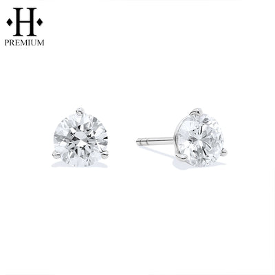 1.00ctw Premium Natural Diamond Martini Earrings