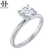 1.05cts Canadian Premium Round Cut Natural Diamond Ring