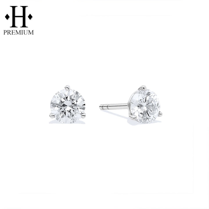 0.50ctw Premium Natural Diamond Martini Earrings