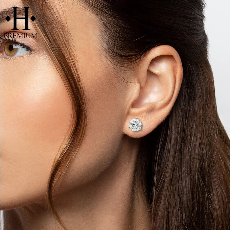 2.00ctw Premium Natural Diamond Martini Earrings