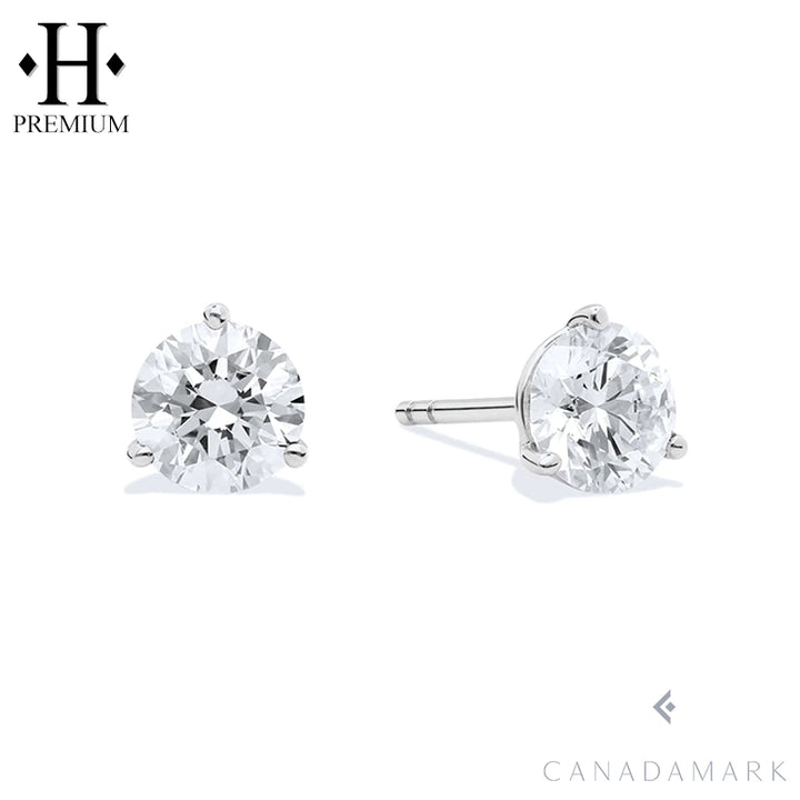 2.00ctw Canadian Premium Natural Diamond Martini Earrings