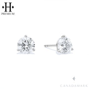 1.00ctw Canadian Premium Natural Diamond Martini Earrings