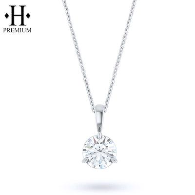 1.01cts Canadian Premium Natural Round Diamond Pendant