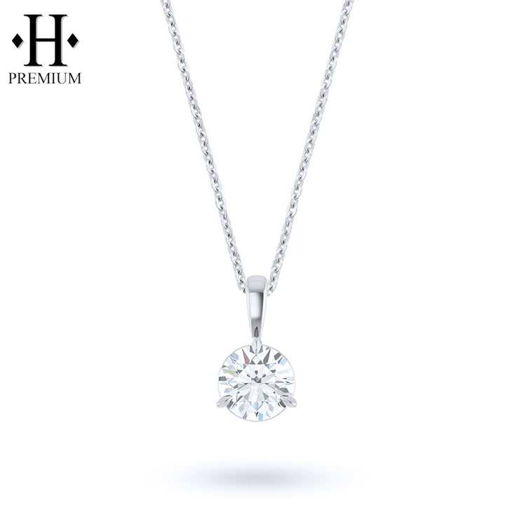 0.70cts Premium Natural Round Diamond Pendant