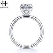 1.25ctr-2.00ctr Round Cut Natural Diamond Ring