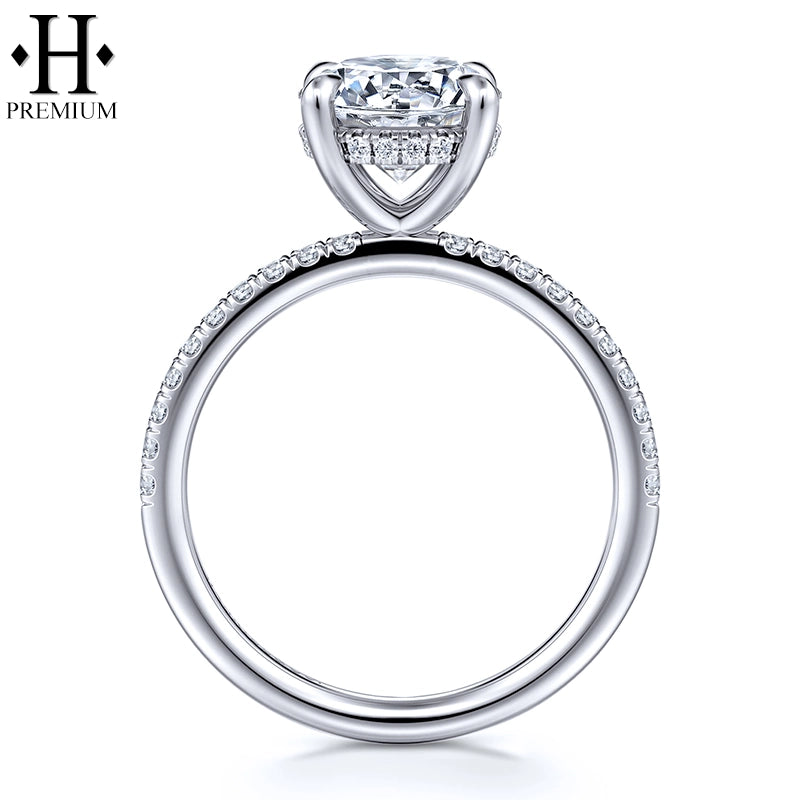 2.26ctw Premium Round Cut Natural Diamond Ring