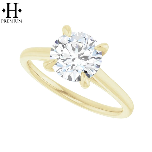 1.50ctw Premium Round Cut Natural Diamond Ring