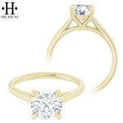 1.50ctw Premium Round Cut Natural Diamond Ring