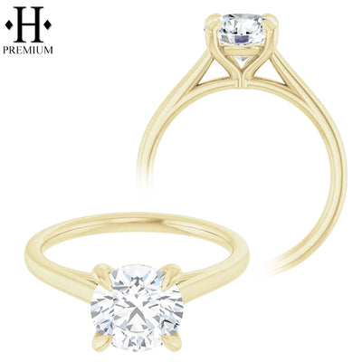 1.50ctw Premium Round Cut Natural Diamond Ring