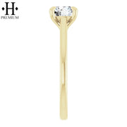 1.02ctw Internally Flawless Round Cut Natural Diamond Ring