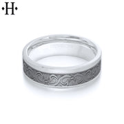 Tantalum Solid Gold Ring 7mm