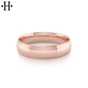 Classic Round High Polish Ring 5mm