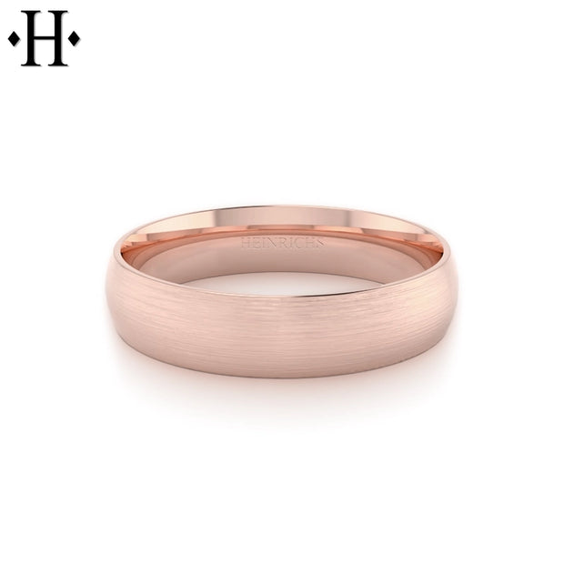 Classic Round Satin Ring 5mm