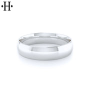Classic Round High Polish Ring 5mm