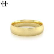 Classic Round Satin Ring 5mm