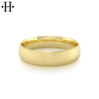 Classic Round Satin Ring 5mm