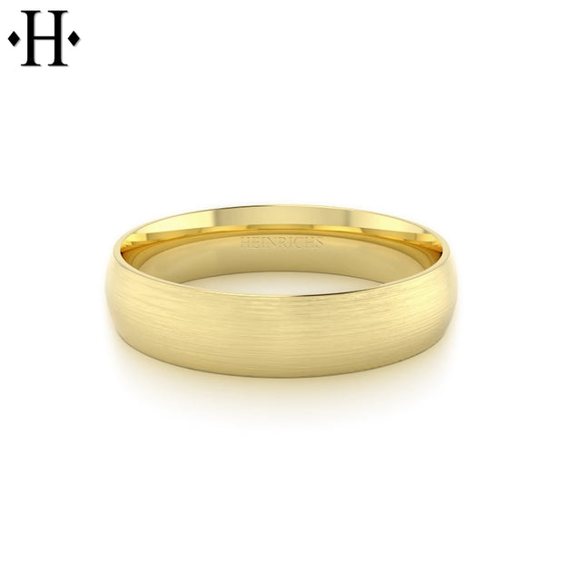Classic Round Satin Ring 5mm