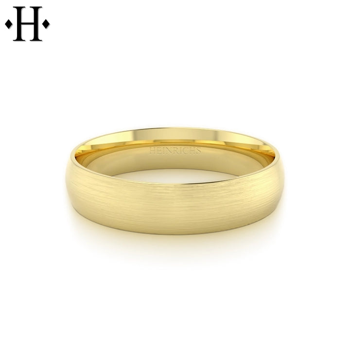 Classic Round Satin Ring 5mm