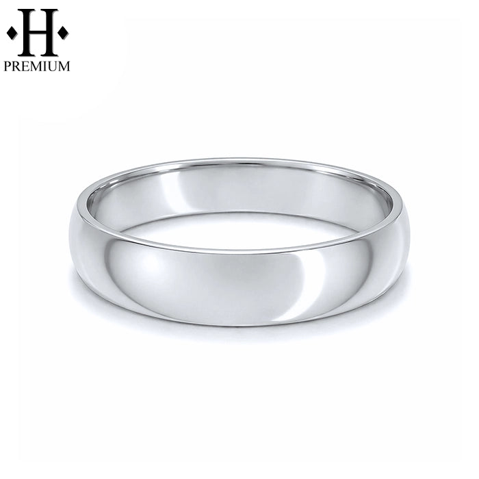 Premium Classic Rounded High Polish Ring 5mm
