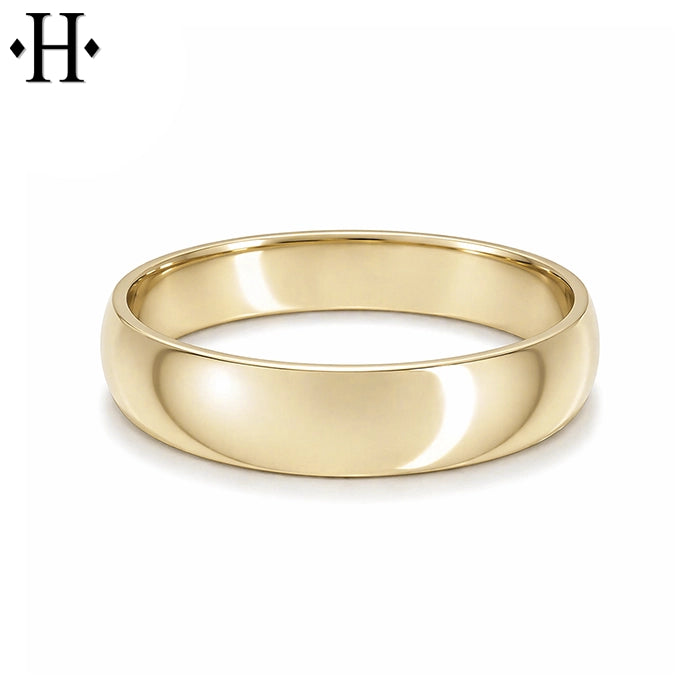 Classic Rounded High Polish Ring 5mm