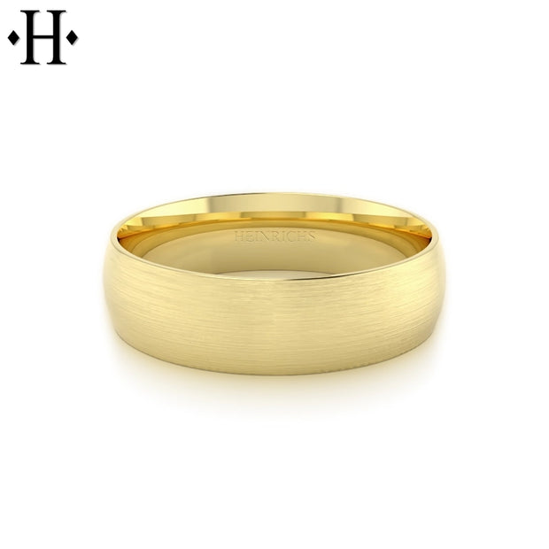Classic Round Satin Ring 7mm