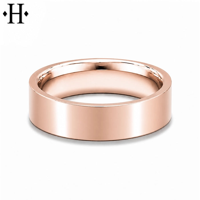 Classic Flat High Polish Ring 5mm