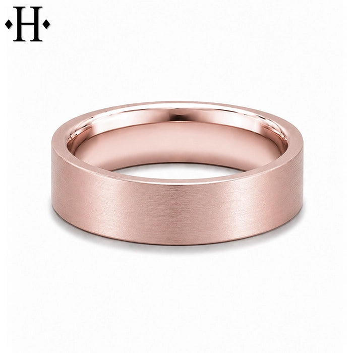 Classic Flat Satin Ring 5mm