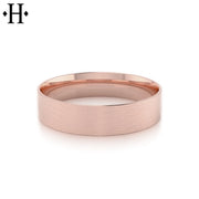 Classic Flat Satin Ring 5mm