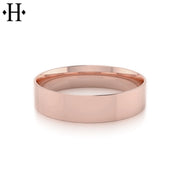 Classic Flat High Polish Ring 5mm