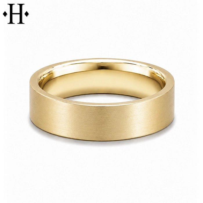 Classic Flat Satin Ring 5mm